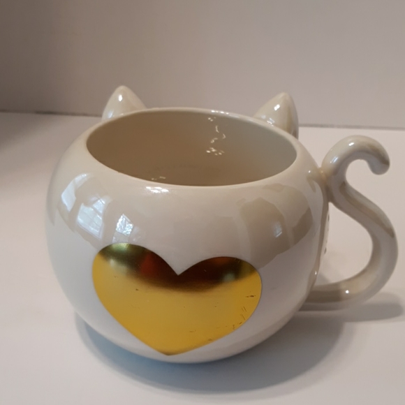 Beautiful Catfeinated mug holds 16oz new still tag - Picture 3 of 5